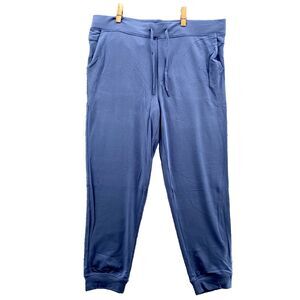 Cozy Earth Bamboo Jogger Unisex XXL Blue Loungewear Yoga Athleisure Travel Train